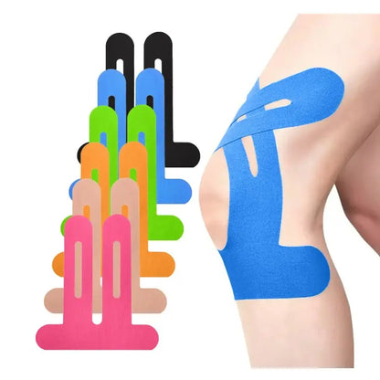 Precut Kinesiology Tape for Knees, 10 Pcs