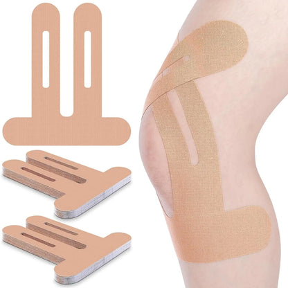 Precut Kinesiology Tape for Knees, 10 Pcs