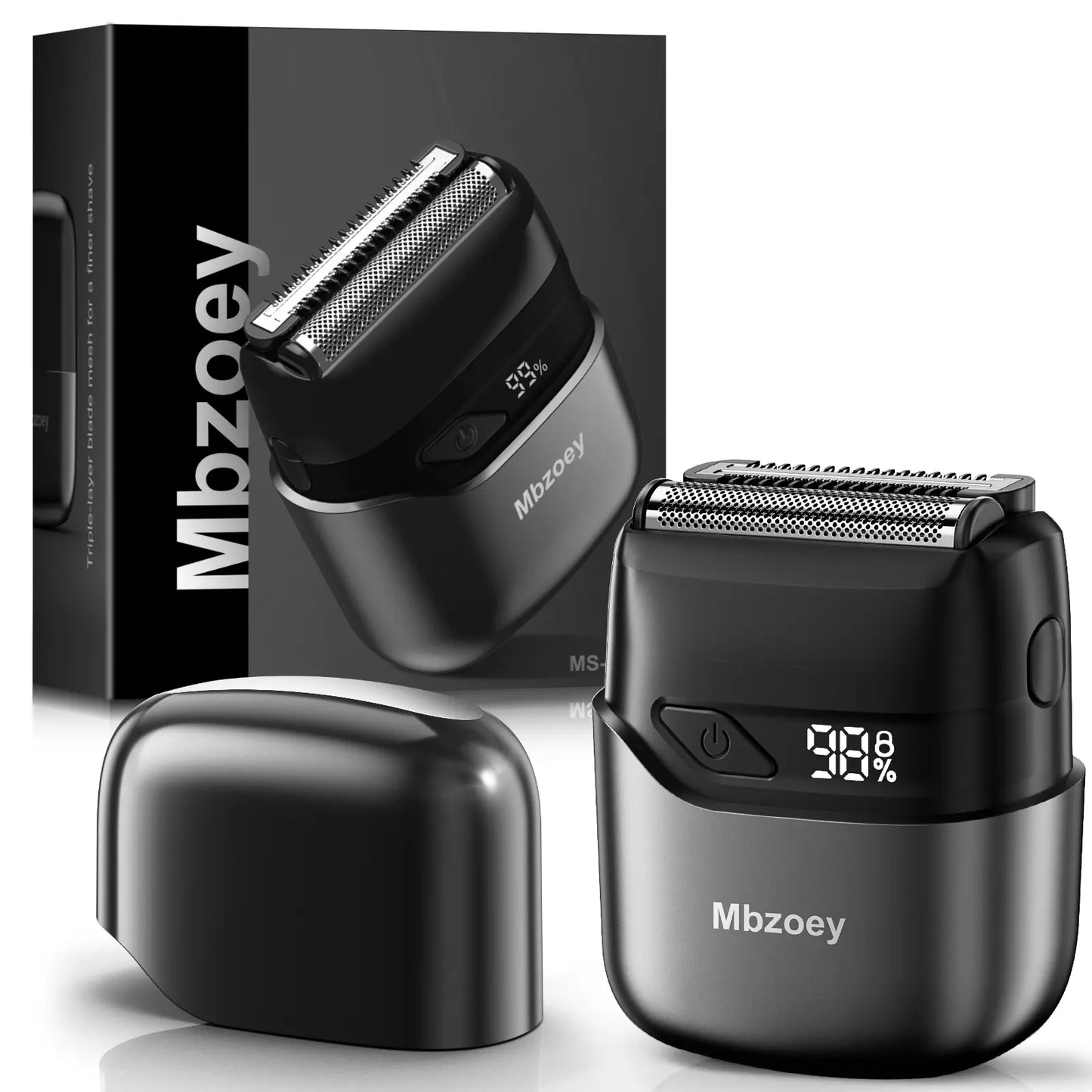 Foil Shavers for Men, Mini Razor,  IPX7 Waterproof