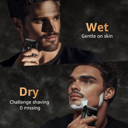 Foil Shavers for Men, Mini Razor,  IPX7 Waterproof